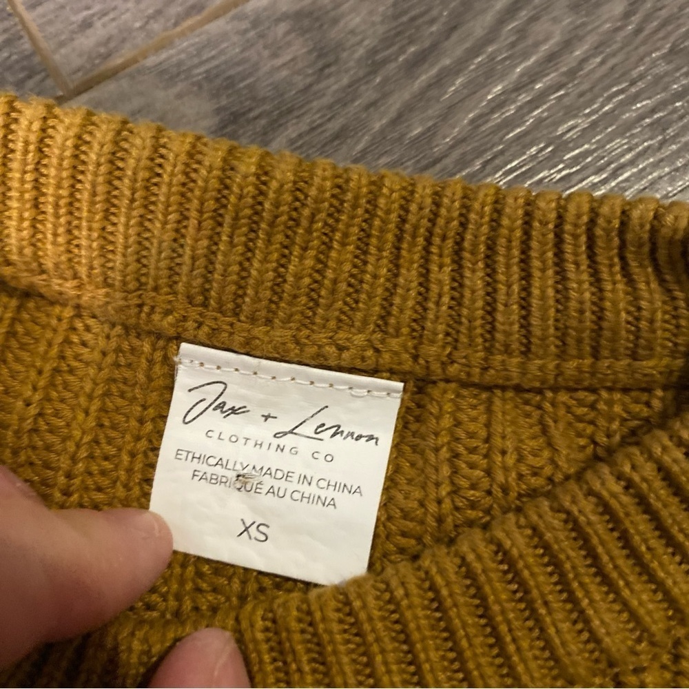 Jax & Lennon knit sweater pullover Bamboo Rayon & organic Cotton - Picture 7 of 8